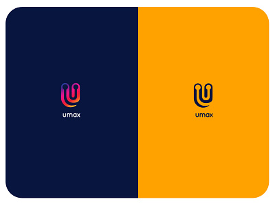 Magnet gradient logo design