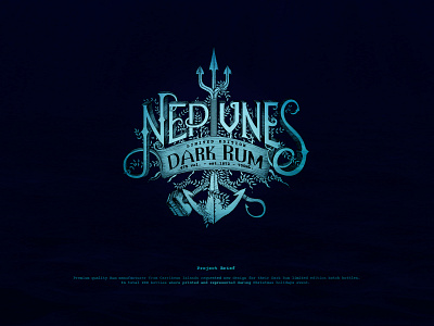 Neptune's Dark Rum Product Emblem