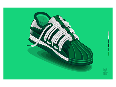 Adidas Superstar CTNY adidas adidas originals footwear design illustration vector art