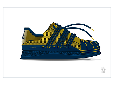 adidas Superstar CNTY adidas adidas originals footwear design illustration sneakers superstar vector