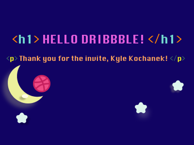 Hello, Dribbble! debut new space