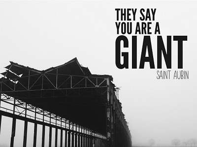 They Say You Are A Giant EP Artwork