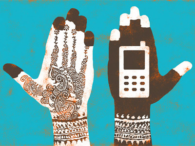 Mobile India computer hands india internet mobile phone revolution technology