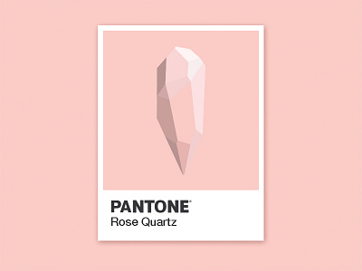 PANTONE OBJECTS – Rose Quartz