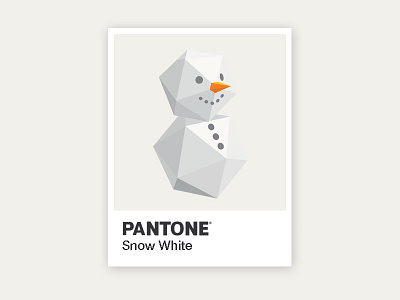 PANTONE OBJECTS – Snow White