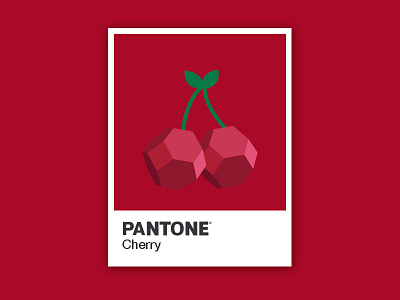 PANTONE OBJECTS – Cherry