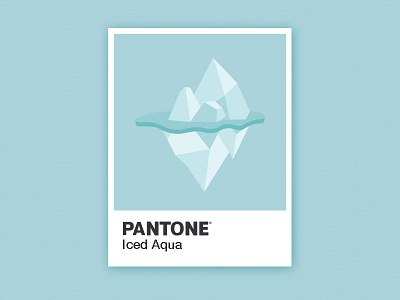 PANTONE OBJECTS – Iced Aqua