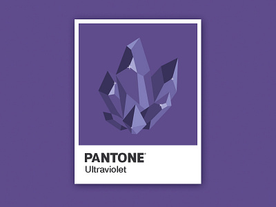 PANTONE OBJECTS – Utraviolet amethyst gemstones pantone pantone color chips pantone colour of the year 2018 purple