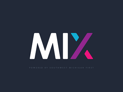 MIX Logo Concept create design michigan mix