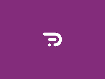 PrimaFacie Logo Mark branding icon logo mark purple