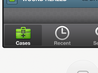 Case Management Tab Bar