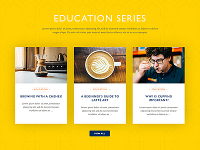 Coffee Education Blog Posts