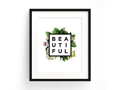 Beautiful Print beautiful flowers framed gotham print