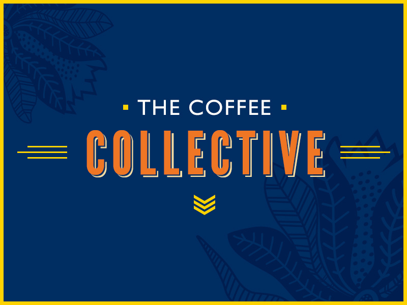 The Coffee Collective collective blue logo coffee