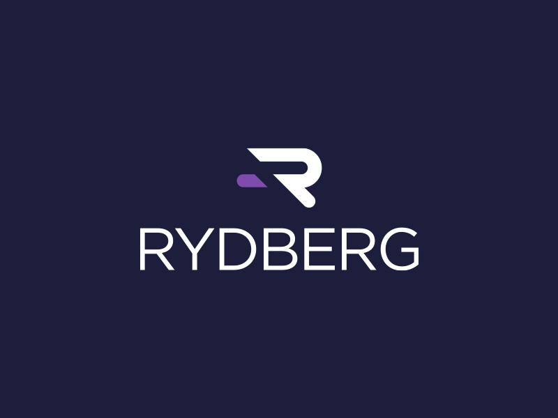 Rydberg Technologies Logo science atoms quantum purple accepted logo