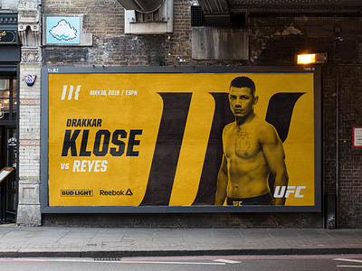 UFC Branding + Marketing athlete branding billboard black branding bud light drakkar espn fighter gold marketing mma reebok sports branding sports marketing ufc yellow kid