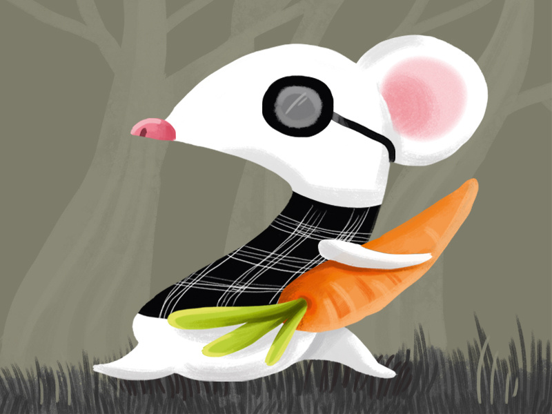 Three Blind Mice: 1 nursery rhyme painting children illustration art three blind mice mouse kids children digital art photoshop digital illustration