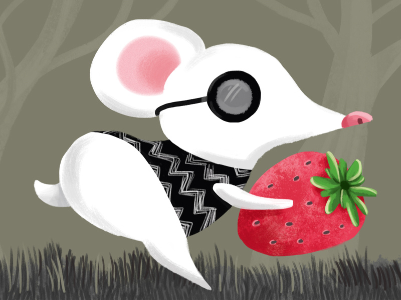 Three Blind Mice: 2 nursery rhyme painting children illustration art three blind mice mouse kids children digital art photoshop digital illustration