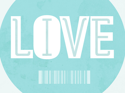 Live and Love arts graphic typography