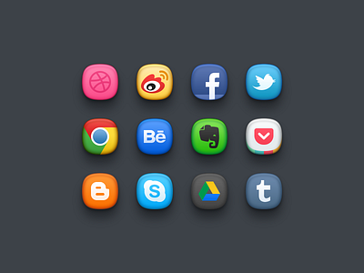 Sweets behance candy chrome evernote facebook icon jan pocket tumblr weibo