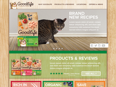 Goodlife Redesign redesign responsive web design