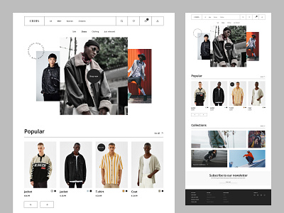 Crois E-commerce website design