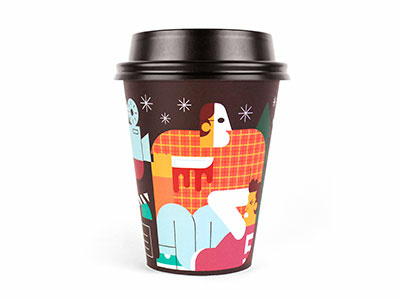 OctoberCup coffee cupdesign horror horrormovie illustration murder productdesign scary scarymovie