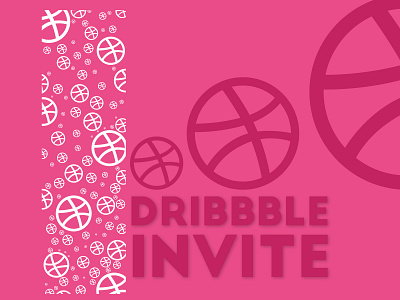 INVITE 1 invite abstract dribbble invite player portfolio poster print ui ux vector