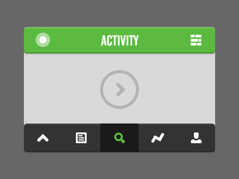 Klifik Activity [Animated] activity android animation flat gif interaction ios klifik notification ui