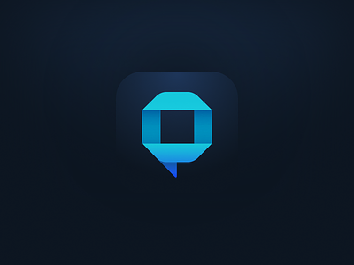 Opineys icon app bubble chat icon ios opineys opinion