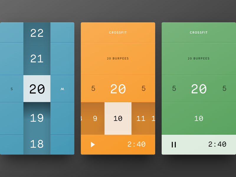 Tempus App  by Javi P rez Dribbble Dribbble