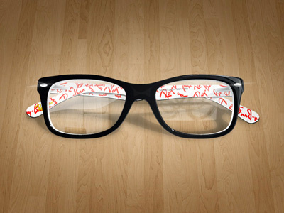 Ray-Ban vector glasses