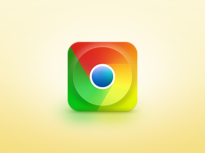 Chrome iOS Icon chrome google icon ios ui