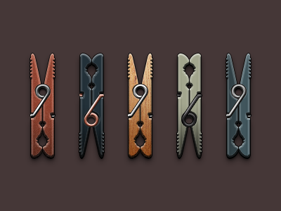 Clothespin clothespin icon illustration pegs tweezers