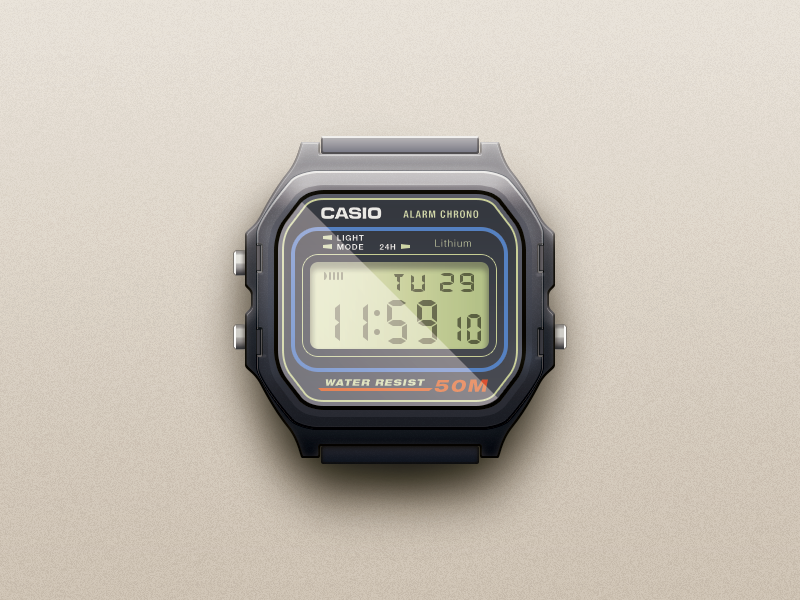 oldest casio watch