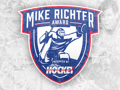Mike Richter Award award cawlidge hawkey hockey logo mike richter ncaa sports