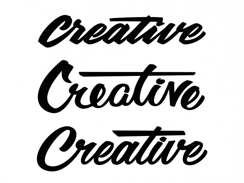 Creative Lettering by Niko Alexander on Dribbble