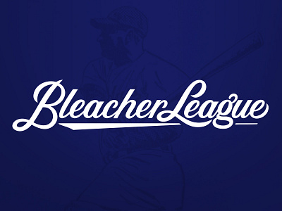 Bleacher League Lettering