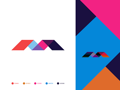 Magnifique Concept corporate identity logo logodesign pattern vector