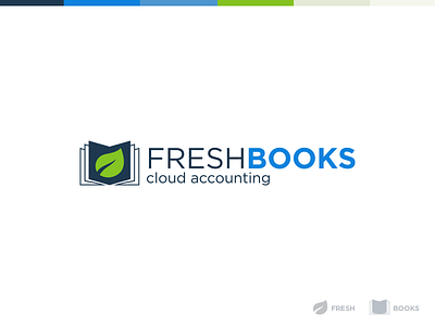 FreshBooks Concept accounting accounting software books brand brand design cloud design invoice logo solution
