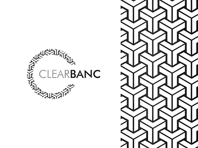 Clearbanc Textured Ornaments business loan clearbanc exploration furnishing logotype pattern texture toronto wordmark