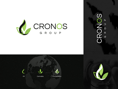 The Cronos Group brand design branding branding identity cannabinoid cannabis color exploration iconic logo research symbol sign visual style