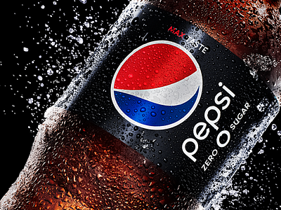 Pepsi Zero Sugar beverages bottle package pepsico sugar zero