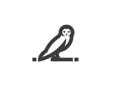 Owl Logo art bear buffalo buffle design logo monoline ours owl reel reelart reelstreetart