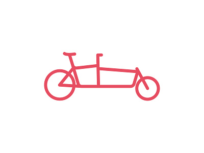 Cargo Bike bike cargo bike child children icon icons logo logodesign