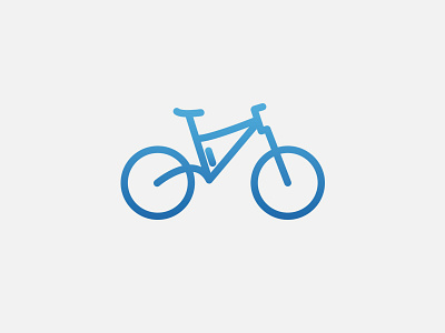 Mountain Bike bike icon icons illustrator logo logodesign mountain mountain bike vtt vélo vélo de montagne
