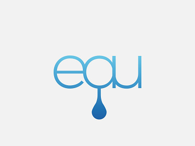 Drop drop eau goutte illustrator logo logodesign logodesigner logodesigns water