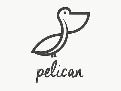 Pelican bird birdlogo birds design icon icons illustration illustrator logo logodesign logodesigner logotype pelican pelicans