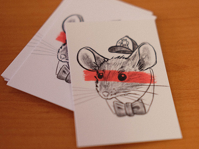 Carte de visite souris