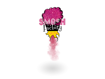 A Dribbble Smash Factory bakery brand cake cakes culinary cupcake edibles food logo pink